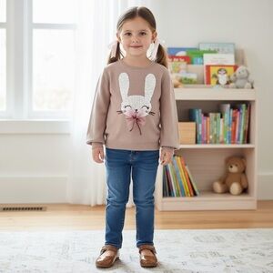 SWEATER H&M Lightweight Bunny Sweater 5t
